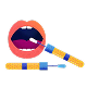 Cheek swab icon